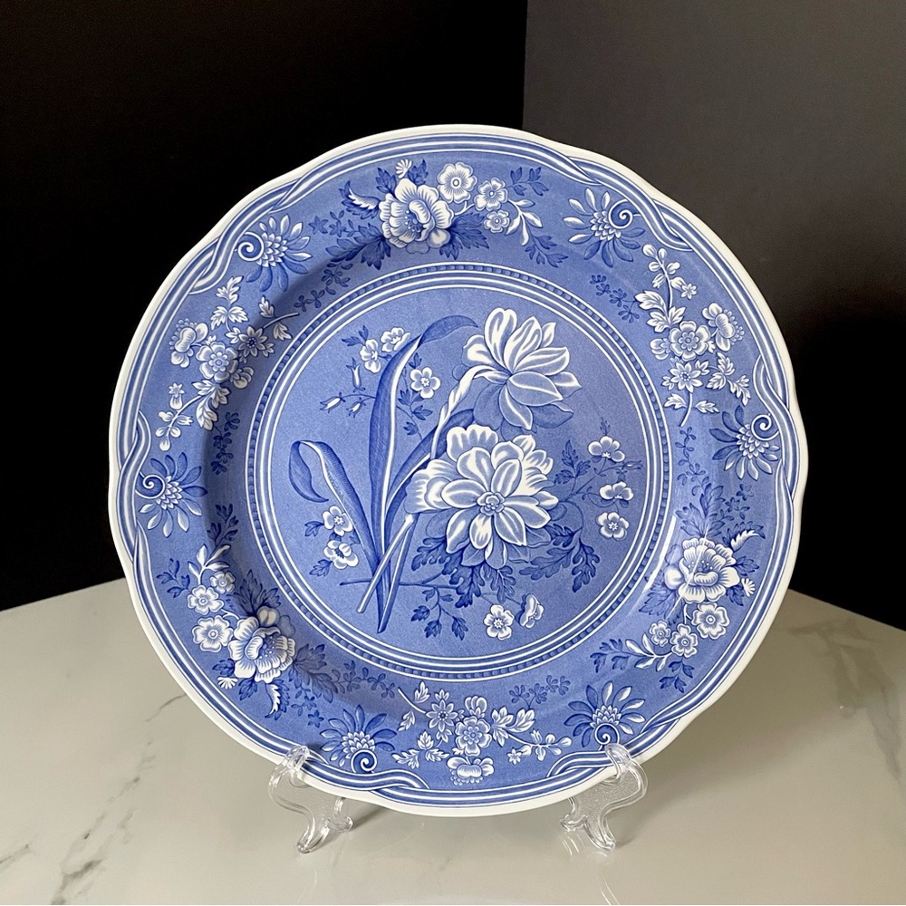 Blue Room "Botanical" Dinner Plate by Spode
